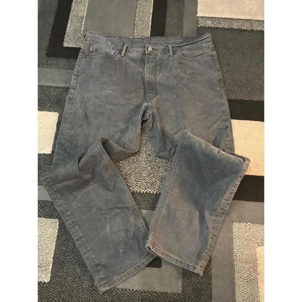 Levi's 541 Athletic Taper Mens 40x32 Charcoal Grey Good